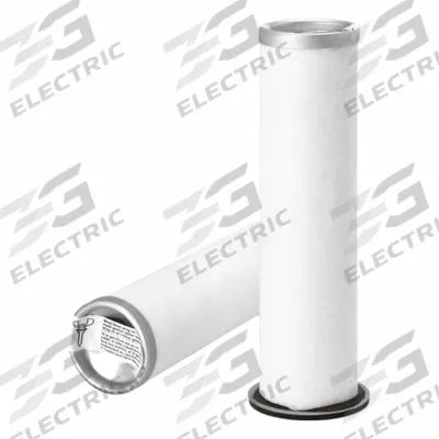 FLEETGUARD Automotive Air Filter: Round-Oval, Round, Axial Seal, 2 19/32 in Outside Dia - Round/Oval Engine Air Filters