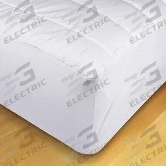 MARTEX Mattress Pad: Full, 75 in Overall Lg, 54 in Overall Wd, White, Polyester, Mattress Pad (MPN 5014142). Key specifications — Brand: MARTEX; Cover Material: 100% Cotton; Mattress Pad Material: Polyester Cotton Blend.