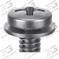 SEMS Screw: Internal Tooth, #6-32 Thread Size, 1 in Lg, Stainless Steel, Passivated, Pan, 25 PK (MPN 1-PPI-6C-100). Key specifications — Drive Size: #2.