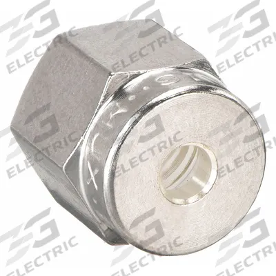 PARKER Compression Fitting Nut: 1/8 in OD Fitting Size, Compression - Double-Ferrule Stainless Steel Fittings