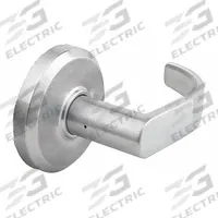 DORMAKABA Door Lockset: Passage Lever Locksets, Chrome, ADA Compliant (MPN QCI230E626S4118FSCKD). Key specifications — Ligature Resistance: Not Ligature-Resistant; Brand: DORMAKABA; Lockset Function ANSI Code: F95; Visual Indicator Message: No Message; Lockset Style: QCI Sierra; ADA Compliant: Yes; Finish: Satin Chromium-Plated : Cast Zinc.