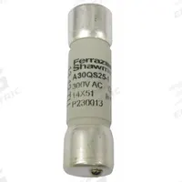 Semiconductor Fuse: A30QS Series, Fast-Acting, 25 A, 300 V AC, 300 V DC DC Volt Rating (MPN P230013). Key specifications — Series: A30QS; Brand: MERSEN; Voltage Type: AC/DC.