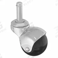 APPROVED VENDOR Stem Caster: Swivel, No Brake, 2 in Wheel Dia., 1 7/8 in Wheel Wd, Phenolic, Black (MPN 429H18). Key specifications — attr1111099: APPROVED VENDOR; attr1111095: Black; attr1176855: Swivel.