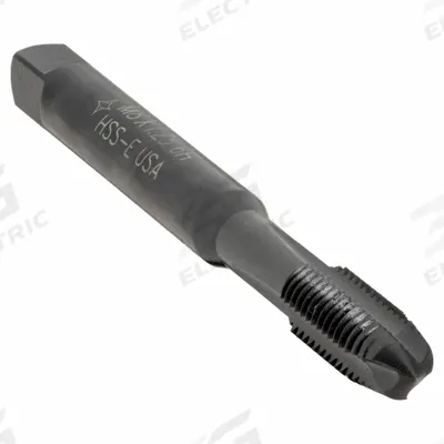 CLEVELAND Spiral Point Tap: M8x1.25 Metric, 6H, 3 Flute, Plug Chamfer - Spiral-Point Taps for Steel & Stainless Steel
