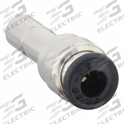 AIGNEP USA Push-Fit Adapter Fitting: 6 mm OD x 4 mm OD Size, Push-to-Connect x Push-to-Connect - Nickel-Plated Brass Tube Fittings