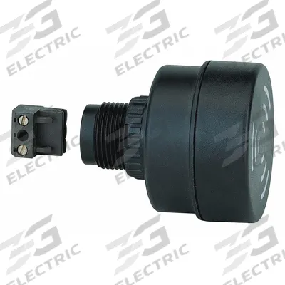 WERMA Buzzer: Buzzer Sound, 0.25 W Watt, 24V AC/DC, Indoor/Outdoor, 10900075 - Buzzer Alarms