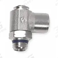 AIGNEP USA Universal Flow Control: Elbow Fitting, Screwdriver Slot, 1/4 in Valve Body Size (MPN 88973-04-04). Key specifications — attr947203: Stainless Steel; attr947205: AIGNEP USA.