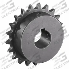 TSUBAKI Single Strand Sprocket: 40, For 1/2 in Chain Pitch, 1 in Bore Dia, 21 Teeth, Steel (MPN 40B21F-1). Key specifications — Brand: TSUBAKI.