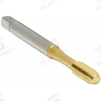 OSG Thread Forming Tap: #10-32 UNF, H10, Modified Bottoming Chamfer, TiN Coated Cobalt (MPN 1400121005)