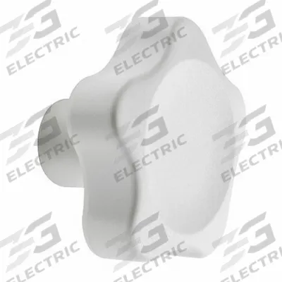 ELESA Cabinet Knob: Thermoplastic, Matte - Plastic Cabinet Knobs