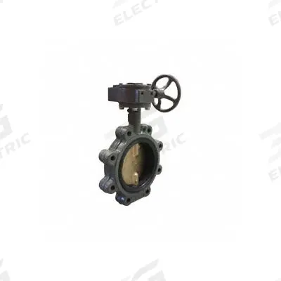MILWAUKEE VALVE Butterfly Valve: 6 in Pipe Size, Concentric, 200 psi Max. Pressure (CWP) - Cast Iron General-Service Butterfly Valves