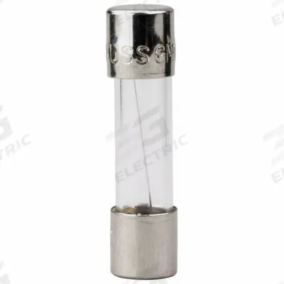 BUSSMANN Fuse: S506 Series, Time-Delay, 1 A, 250 V AC - Time-Delay Cylindrical Fuses