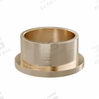 Flanged Sleeve Bearing: Bronze, SAE 841, 40 mm Bore, 46 mm OD, 25 mm Lg, -35°F to 300°F, 2 PK (MPN FFM4046-25B). Key specifications — System of Measurement: Metric; Material Grade: SAE 841; Flange Type: Flanged; Brand: OILITE.