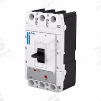 EATON Circuit Breaker: 15 A Amps, 25 kA at 480V AC, Fixed, ABC, Std Terminals Load Only, Std (MPN PDG23F0015TFFL). Key specifications — Max. AIR Rating: 25 kA at 480V AC; Instantaneous Trip: Fixed; Phase Connection: ABC; Terminal Connection: Standard Terminals Load Only; Frame Size: 225A/Frame 2.