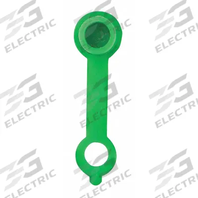 WESTWARD Grease Fitting Caps: Green - Dust Caps for Grease Fittings