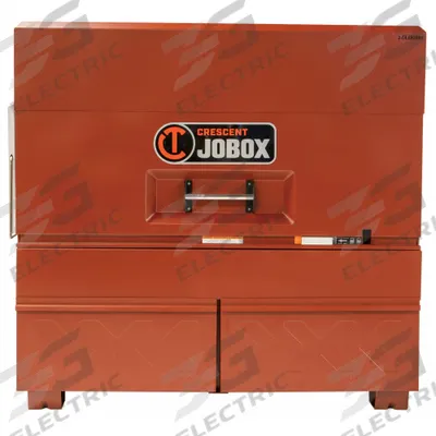 CRESCENT JOBOX Piano-Style Jobsite Box: 30 3/4 in W x 60 in D x 56 3/4 in H, 20 cu ft - Piano-Style Jobsite Boxes with Drawers