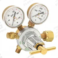 UNIWELD Stage Regulator: Single Stage, CGA 540 Inlet, 9/16"-18 M RH Outlet, 125 psig, Oxygen (MPN RUH8210). Key specifications — Brand: UNIWELD; Manufacturer Part Number: RUH8210; Diaphragm Material: Neoprene; Outlet Connection: 9/16"-18 M RH; Inlet Connection: CGA 540.