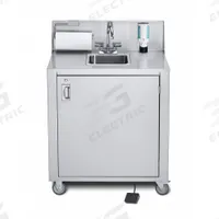 CROWN VERITY Portable Hand Sink: Water Heater Included, Dual Manual Handle, 0.9 gpm Flow Rate (MPN CVPHS-1). Key specifications — Brand: CROWN VERITY.