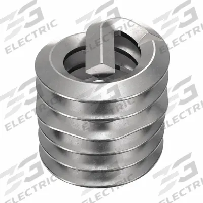 HELI-COIL Helical Insert: Tanged Tang Style, Free-Running, #10-24 Thread Size, Plain - Free-Running Tanged Helical Inserts