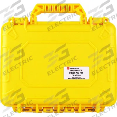 GENUINE FIRST AID First Aid Kit and Housing: Armed Force/Construction/Transportation - General Purpose First Aid Kits