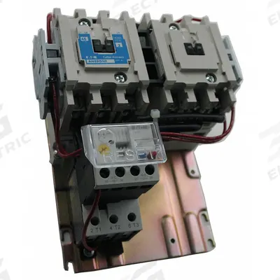 EATON Magnetic Motor Starter: Reversing, 3 Poles, NEMA Size 1, 27 A - Reversing Starters with Electronic Overloads