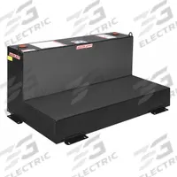 Transfer Tank: Black, L-Shape, 90 gal Capacity, 12 ga Thick, Powder-Coated (MPN 354-5-02). Key specifications — For Use With: Diesel Fuel; Brand: WEATHER GUARD.
