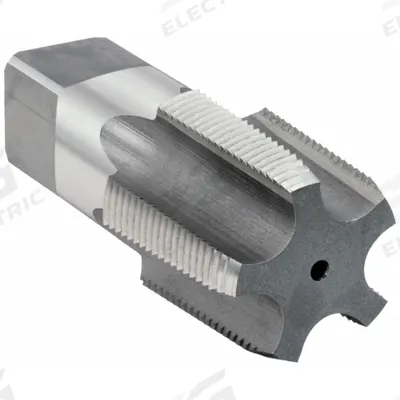 CHICAGO-LATROBE Pipe and Conduit Thread Tap: 1 1/4"-11.5 NPT, 5 Flute, Semi-Bottoming Chamfer (MPN 385547) - General Purpose Pipe Taps