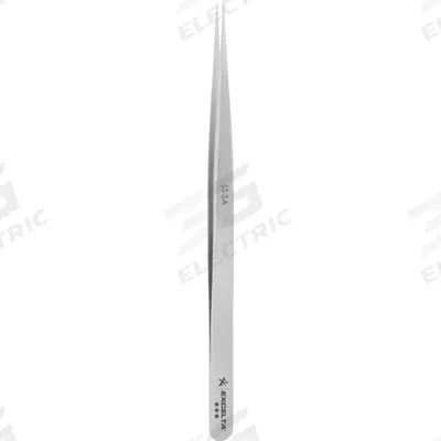 EXCELTA Tweezers: Stainless Steel, Point, Straight Tip - High-Precision Tweezers