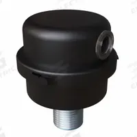 SOLBERG Filter Silencer: 3/8 in Inlet Size, 8 scfm, 2.75 in Overall Ht, 2.5 in Outside Dia (MPN FS-05-038). Key specifications — attr60071: FS-05-038; attr60074: SOLBERG.