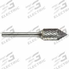 SGS PRO Carbide Bur: Cone/Cylinder, SJA-5CO, 1/2" x 1" Head, 1/4" Shank (MPN 15861). Key specifications — attr981124: SJA-5CO; attr981125: SGS PRO.