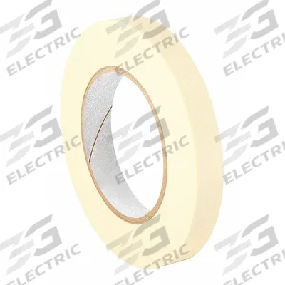 3M Masking Tape: 201+, Tan, 3/4 in Roll Wd, 120 yd Overall Roll Lg, 4.4 mil Thick - General Purpose Masking Tape
