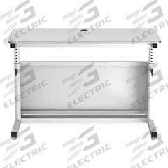 VERSADESK Standing Desk: White, Wood, 48 in Overall Wd, 24 in Overall Dp, 36 in Max Desktop Ht (MPN CTL4824-WW). Key specifications — Frame Color: White; Frame Material: Laminate; Brand: VERSADESK; Desktop Color: White; Desktop Material: Wood.