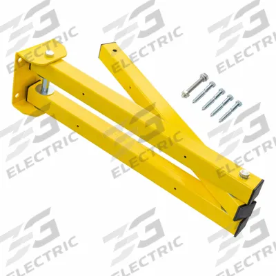 Dayton Mounting Bracket: Mounting Bracket, 40 1/16 in Lg, 3 15/16 in Wd - Mounting Brackets