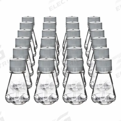APPROVED VENDOR Erlenmeyer Flask: Erlenmeyer, PETG, 125 mL, 4.23 fl oz - Plastic Erlenmeyer Flasks