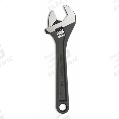 CRESCENT Adjustable Wrench: Alloy Steel, Black Oxide, 6 in Overall Lg - Automatic Locking Adjustable Wrenches