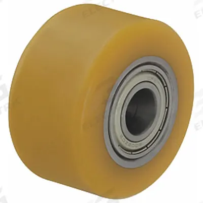 APPROVED VENDOR Caster Wheel: 2 3/8 in Wheel Dia., 2 3/8 in Wheel Wd, Polyurethane, Steel - Polyurethane Tread on Steel Core Wheels