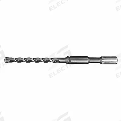 MILWAUKEE Rotary Hammer Drill: 9/16 in Drill Bit Size, 18 in Max Drilling Dp - Spline Concrete & Masonry Drill Bits