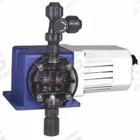 CHEM-TECH Chemical Metering Pump: Electric Motor, 115V AC, 1/60 hp HP, PVC Head, 10:1, PVC, CSPE (MPN X007-XA-AAAAG19). Key specifications — attr1289746: CHEM-TECH; attr1289749: CSPE/PTFE/Viton™; attr1289771: ±3.0%; attr1289789: 115V AC; attr1321889: Ceramic; attr1361777: PVC; attr1395495: CSPE.