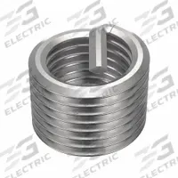 APPROVED VENDOR Helical Insert: Tanged Tang Style, Free-Running, 3/8"-24 Thread Size, Plain, 10 PK (MPN 3534-3/8X1.0D). Key specifications — attr798694: 18-8; attr798710: Right Hand; attr798707: 3/8"-24; attr798676: Metal; attr798705: Inch; attr798675: APPROVED VENDOR; attr798708: 200,000 psi; attr798713: Fine.