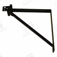JAN FAN Mounting Bracket: Mounting Bracket, 45 in Lg, 2 in Wd, Steel (MPN JF-WCM). Key specifications — Material: Steel; Manufacturer Part Number: JF-WCM; Brand: JAN FAN; Color: Black.