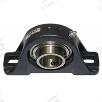 TIMKEN Pillow Block Bearing: 7/8 in Bore, Cast Iron, Set Screws, 1 5/16 in Shaft Ht, 200°F Max Temp (MPN YAK 7/8 SGT). Key specifications — Brand: TIMKEN; Mounting Bolt Size: 3/8 in; System of Measurement: Inch.