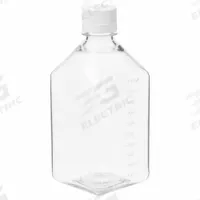 Media/Storage Bottle: PETG, 32 fl oz Capacity - oz, 1 L Capacity - mL, Closure Included, Sterile (MPN BMPETG1000). Key specifications — Graduated: Yes; Closure Type: Screw-On; Body Color: Colorless; Brand: APPROVED VENDOR.