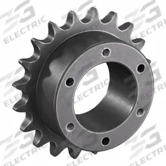 TRITAN Sprocket: For 80 Chain, 20 Teeth, 6.392 in Pitch Dia, 6.91 in Outside Dia, Steel (MPN 80SF20H). Key specifications — Brand: TRITAN; Required Bushing Series: SF.