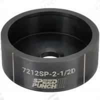 GREENLEE Knockout Die: 10 ga Sheet Metal Capacity (Steel), 2 29/32 in Nominal Size, Round (MPN 7212SP-2-1/2D). Key specifications — attr63418: 7212SP-2-1/2D; attr63421: GREENLEE; attr63425: No; attr63427: Manual-Hydraulic; attr63430: Fiberglass.