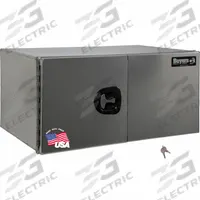 BUYERS PRODUCTS Underbody: Underbody Truck Box, Double Barn Doors Door, 18 in Overall Dp, Silver (MPN 1705420). Key specifications — Color: Silver; Brand: BUYERS PRODUCTS; Lock Type: Keyed.