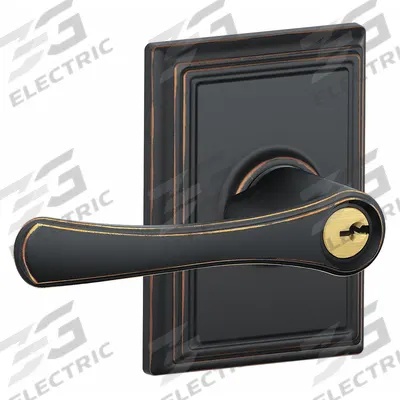 SCHLAGE RESIDENTIAL Door Lockset: Office Lever Locksets