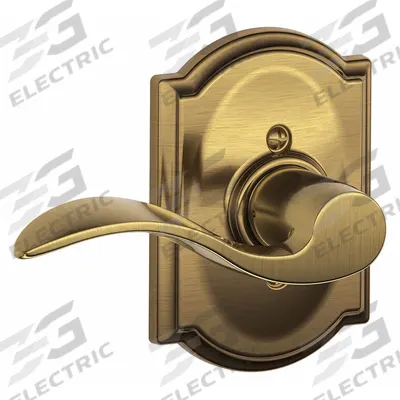 SCHLAGE Door Lockset: Dummy Lever Locksets, Brass