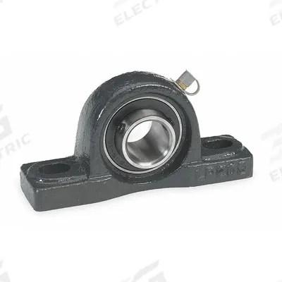Dayton Pillow Block Bearing: 7/8 in Bore, Cast Iron, Set Screws, 1 7/16 in Shaft Ht - General Purpose Pillow Block Ball Bearings