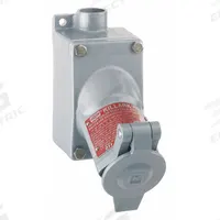 Receptacle: Single, 1 Gang, 6-20R, 250V AC, 20 A, 2 Pole, 3 Wire (MPN UGR1-20232QW). Key specifications — Brand: HUBBELL.