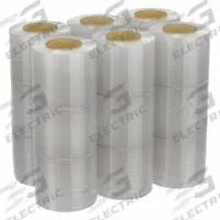 GOODWRAPPERS Stretch Wrap Film: 120 ga Gauge, 3 in Overall Wd, 600 ft Overall Lg, Clear, 18 PK (MPN 15C014). Key specifications — Brand: GOODWRAPPERS; Color: Clear.